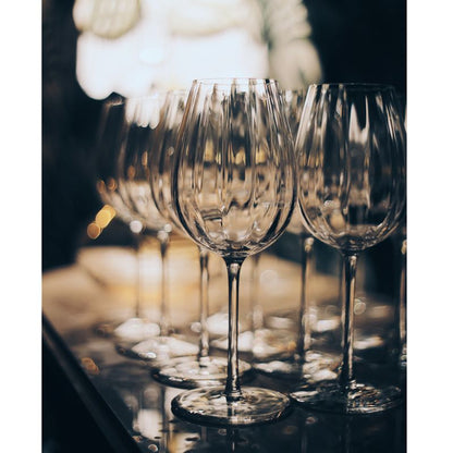 Twist champagne glass