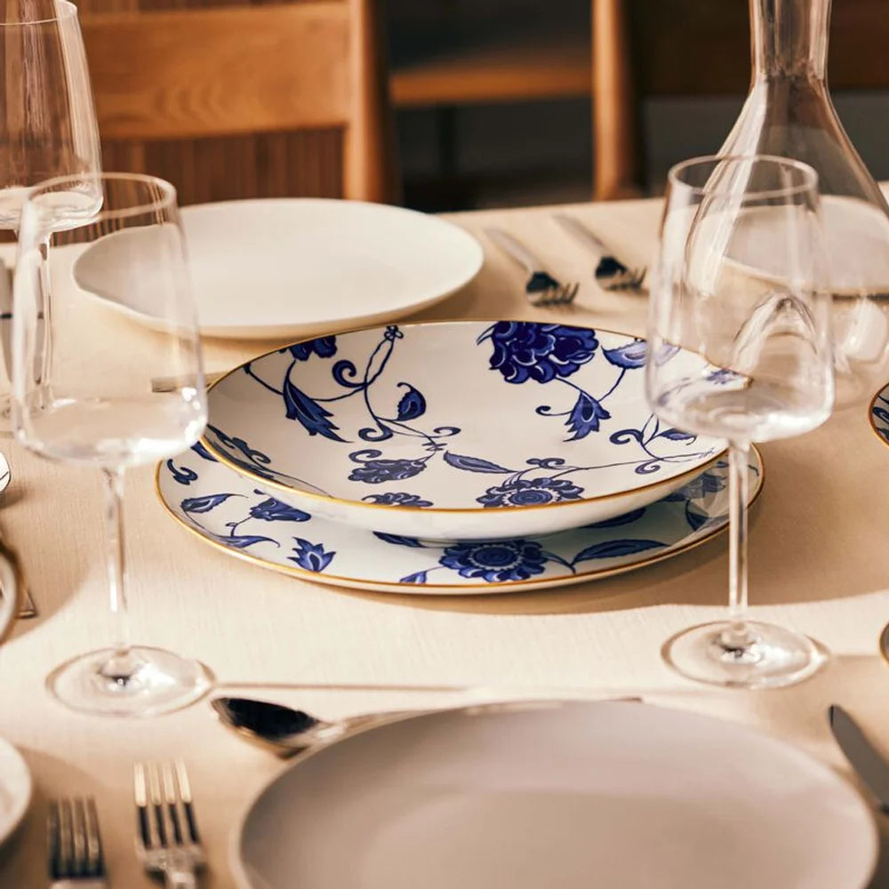 Prince Blue Dessert Set