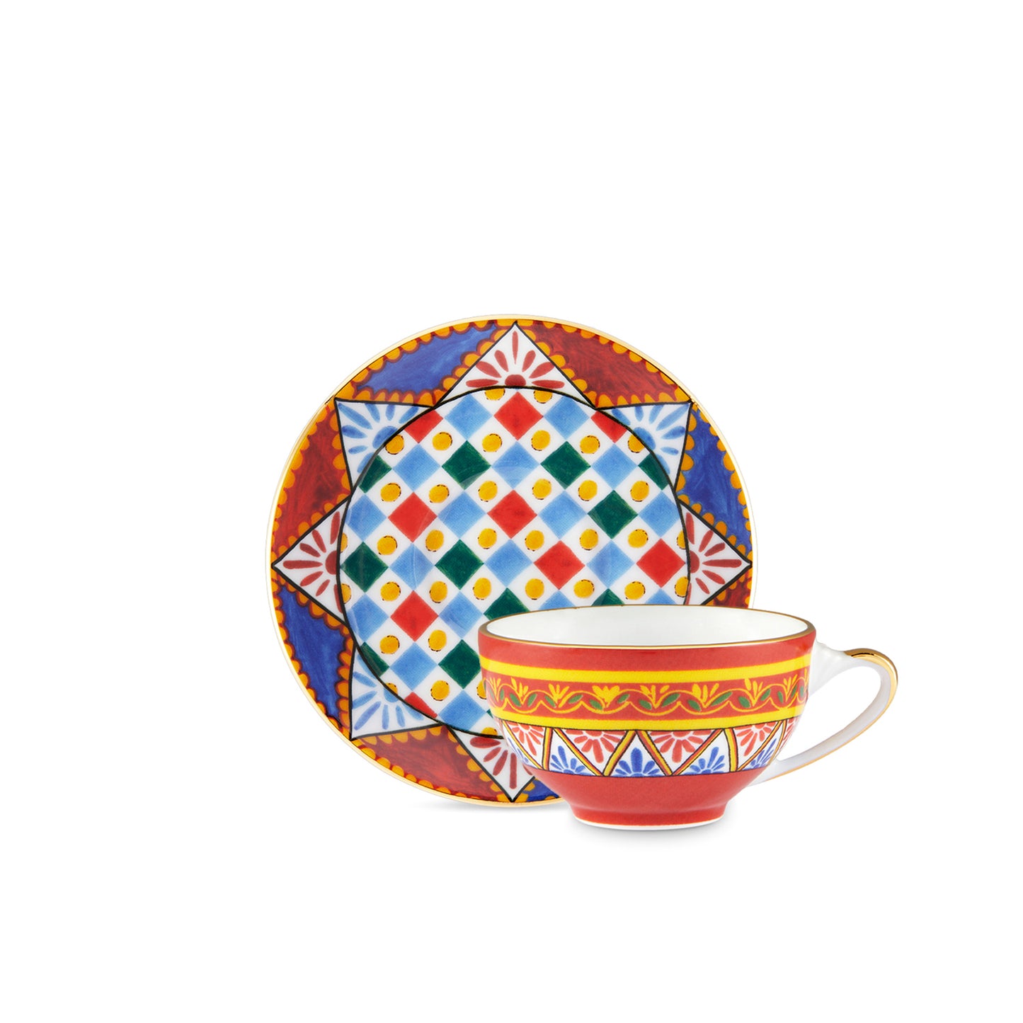 Coffee cup and saucer Dolce & Gabbana Casa CARRETTO