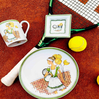 Les Weekends de Mlle Tennis Small Tray