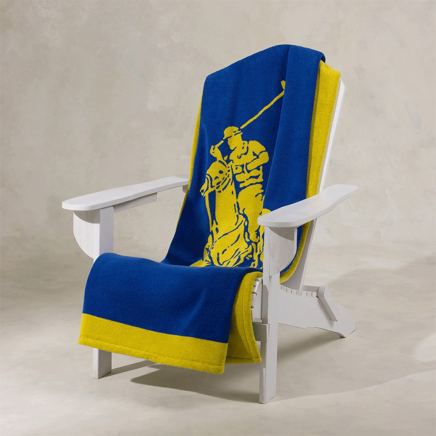 PoloJacq IrisYel լողափի սրբիչ